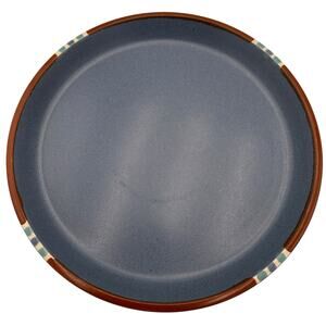 Dansk Blue Mesa Vintage Southwestern 10.5" Stoneware Dinner Plate